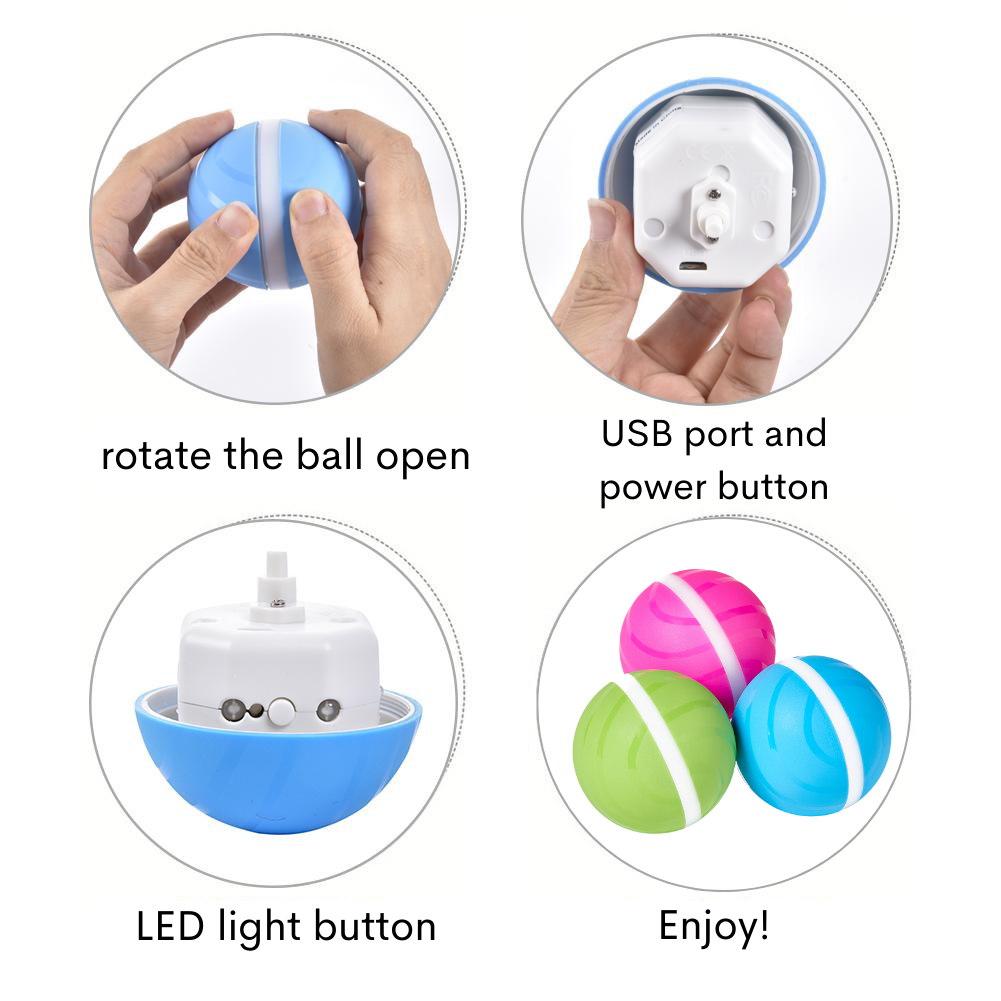 Triple Pet Ball Pink